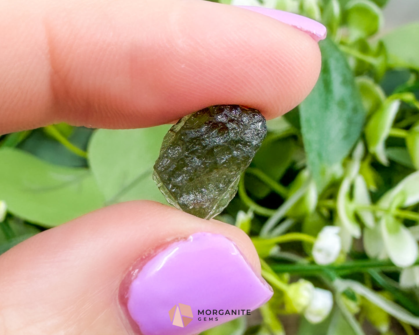 Moldavite Specimen No. 1 | Authentic Czech Tektite for Transformation Protection & Cosmic Energy - Metaphysical Crystals