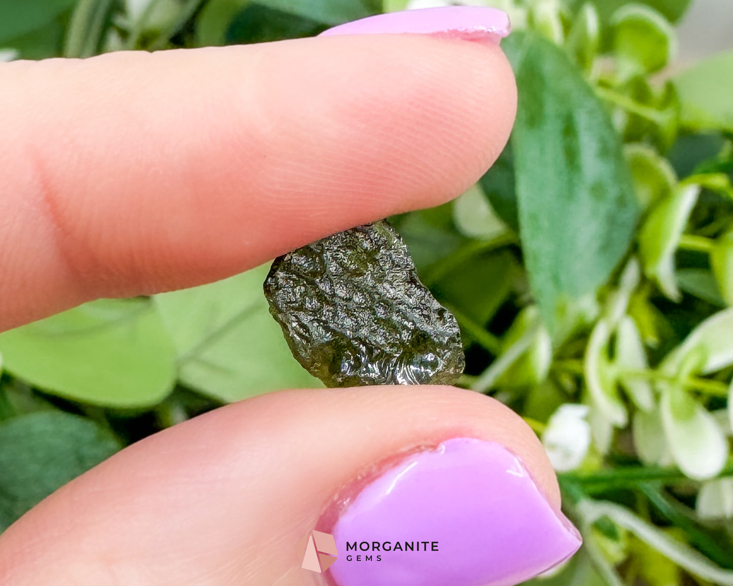 Moldavite Specimen No. 1 | Authentic Czech Tektite for Transformation Protection & Cosmic Energy - Metaphysical Crystals