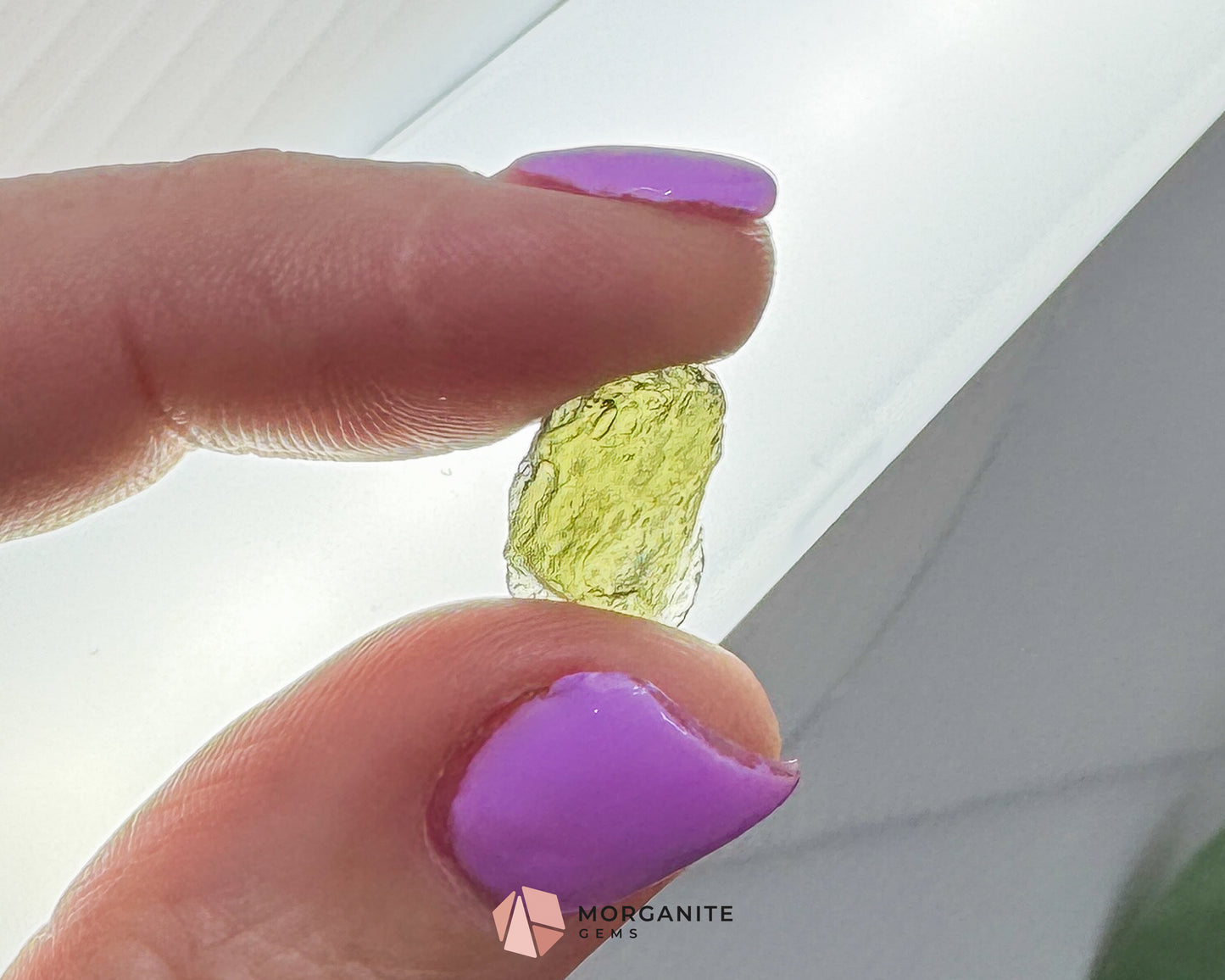 Moldavite Specimen No. 1 | Authentic Czech Tektite for Transformation Protection & Cosmic Energy - Metaphysical Crystals