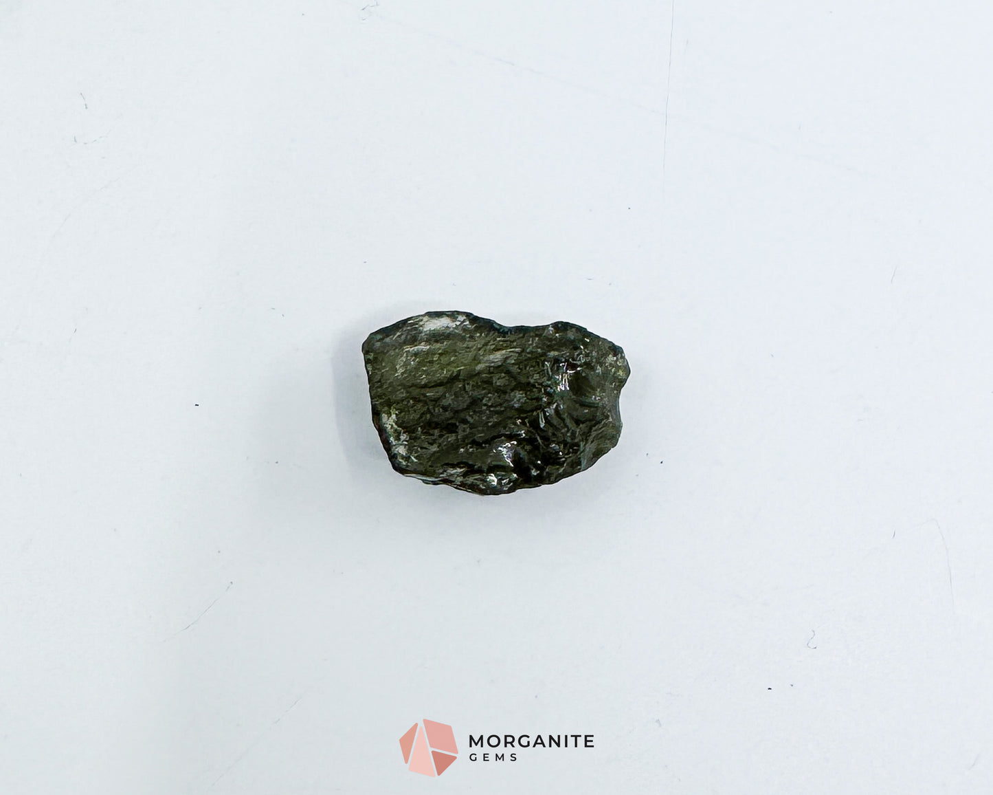 Moldavite Specimen No. 1 | Authentic Czech Tektite for Transformation Protection & Cosmic Energy - Metaphysical Crystals