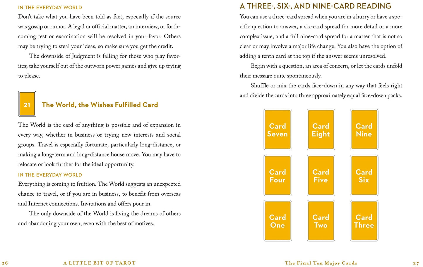A Little Bit of Tarot by Cassandra Eason-Morganite Gems