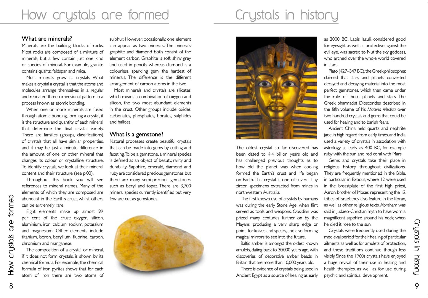 Complete Crystal Handbook by Cassandra Eason-Morganite Gems