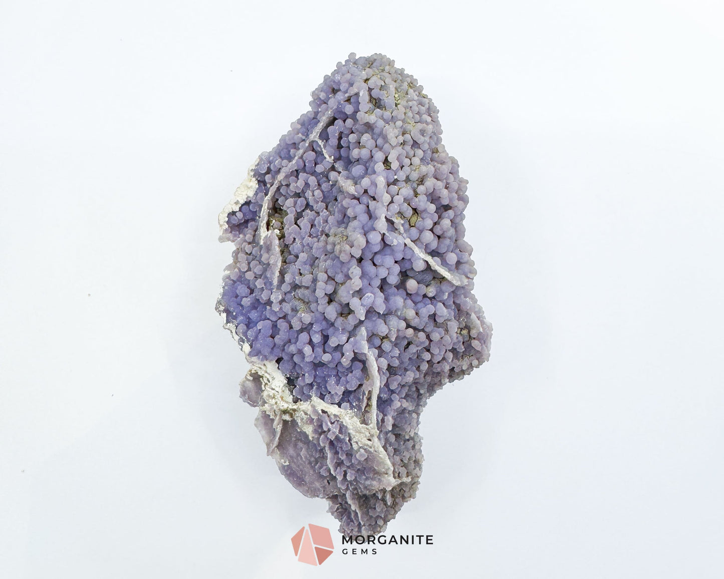 Grape Agate Crystal Cluster No. 2 – Rare Purple Chalcedony Botryoidal Formation for Healing & Spiritual Energy