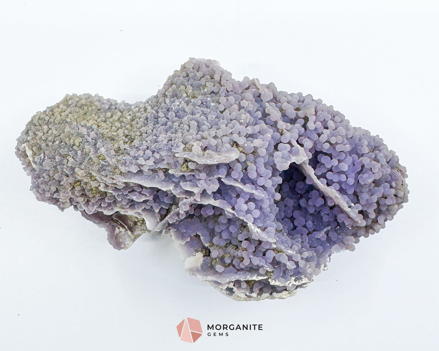 Grape Agate Crystal Cluster No. 2 – Rare Purple Chalcedony Botryoidal Formation for Healing & Spiritual Energy