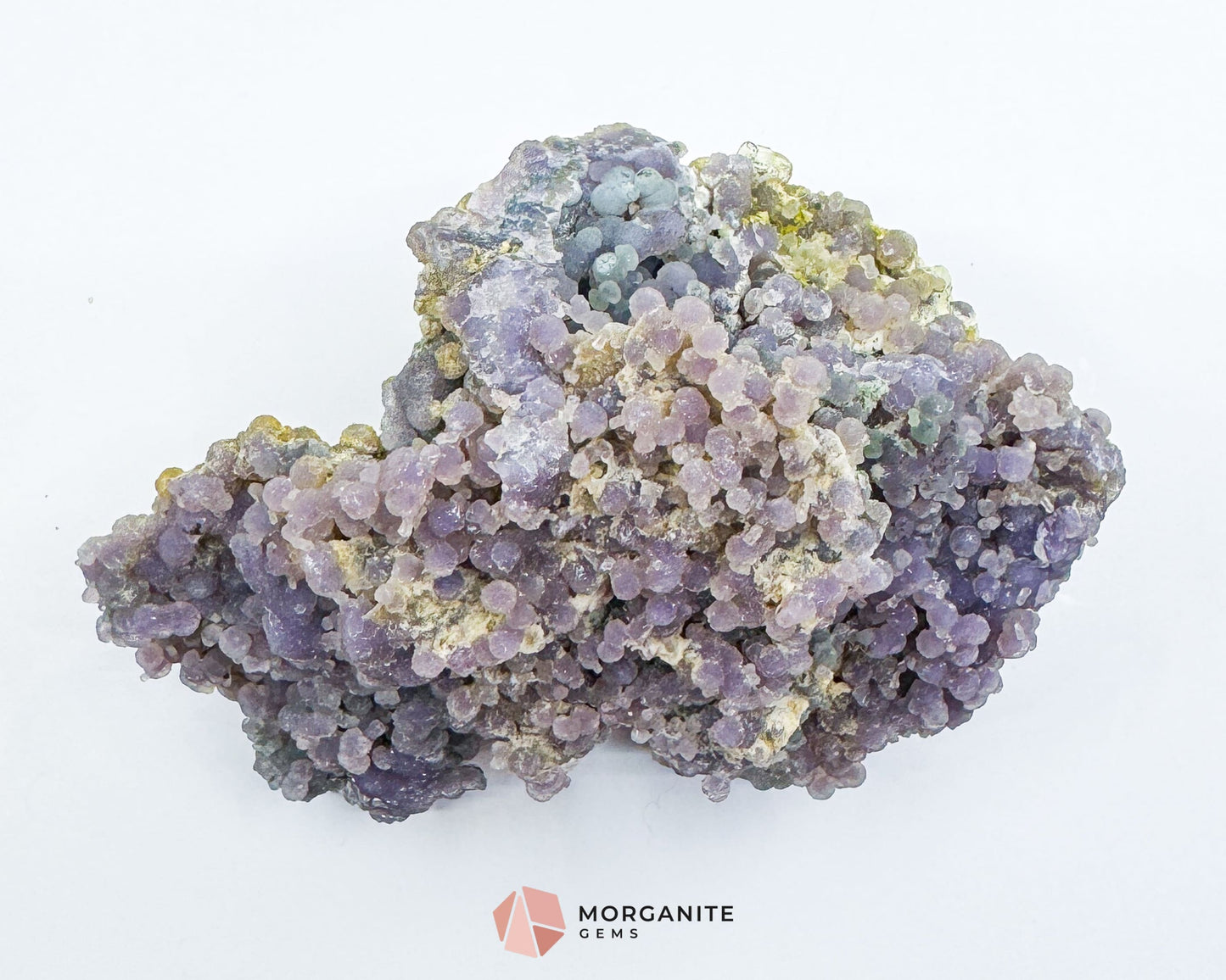 Grape Agate Crystal Cluster No. 3 – Rare Purple Chalcedony Botryoidal Specimen for Intuition & Spiritual Healing