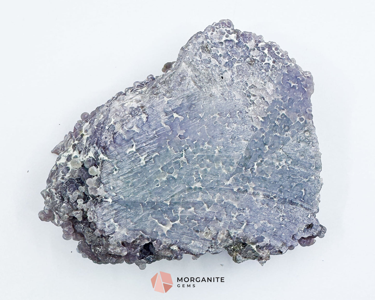 Grape Agate Crystal Cluster No. 4 – Rare Purple Chalcedony Botryoidal Specimen for Intuition & Inner Peace