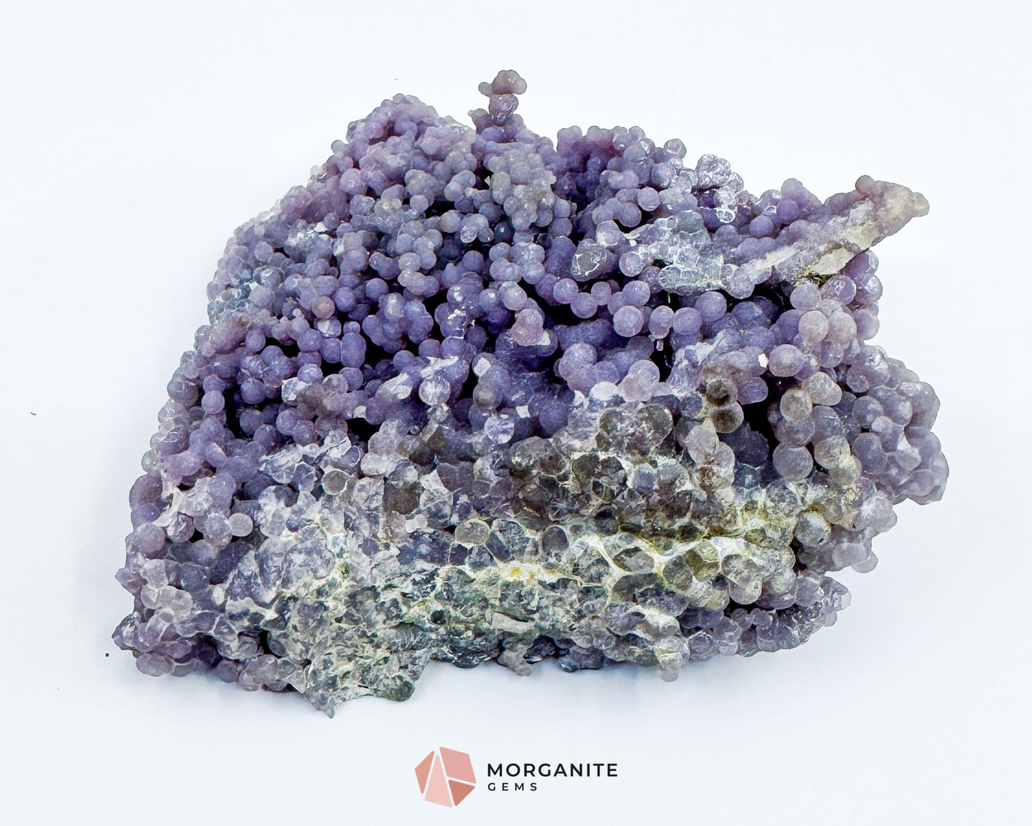 Grape Agate Crystal Cluster No. 4 – Rare Purple Chalcedony Botryoidal Specimen for Intuition & Inner Peace