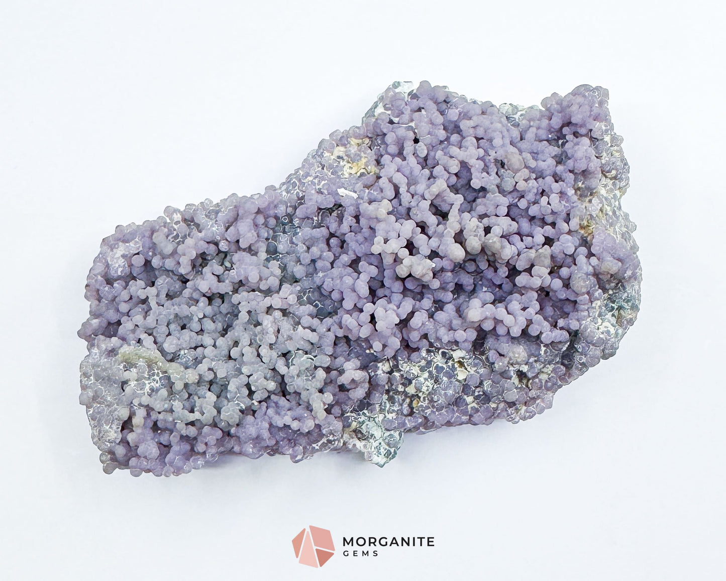 Grape Agate Crystal Cluster – Rare Purple Chalcedony Botryoidal Formation for Intuition Healing & Spiritual Display No.