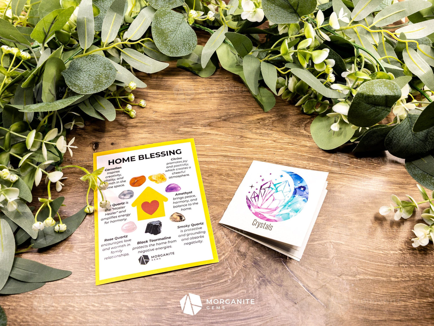 Home Blessing Crystal Set - Cleanse Protect and Invite Peace