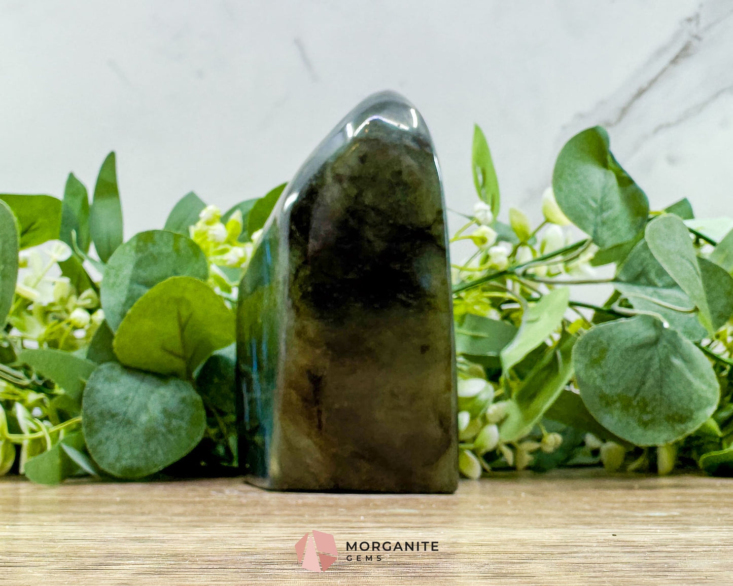 Labradorite Freeform No.3 – 1.46kg Polished Standing Crystal for Protection Intuition & Energy Shielding - Metaphysical