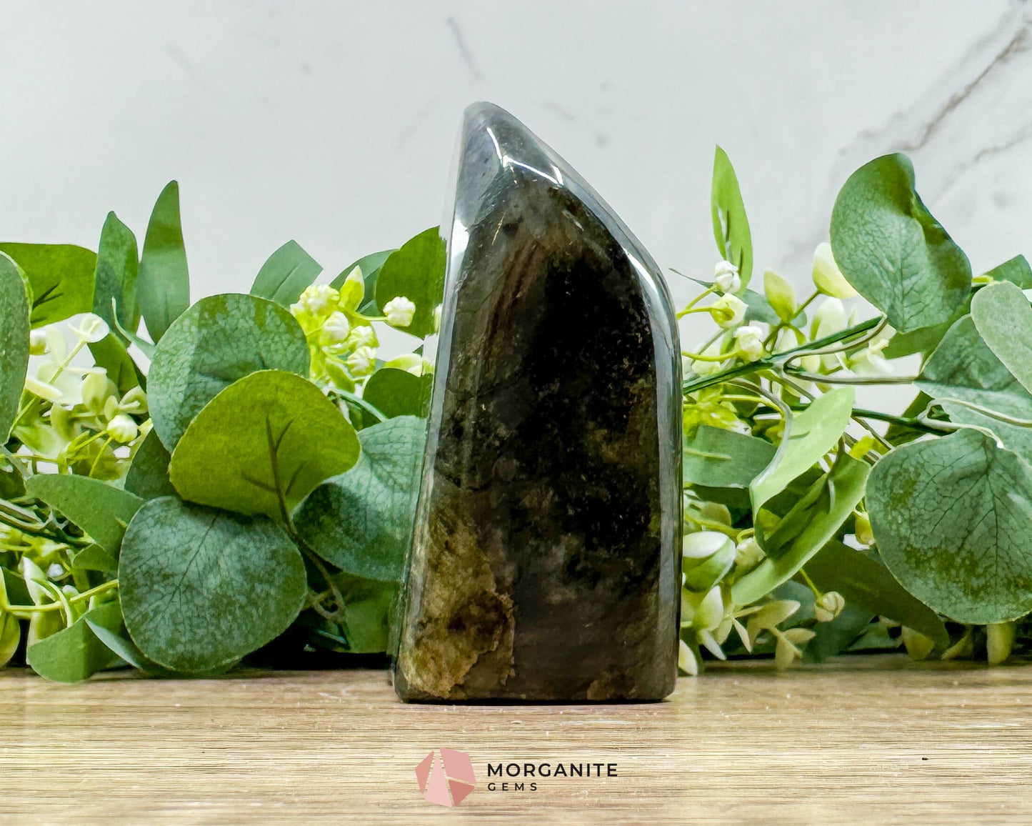 Labradorite Freeform No.3 – 1.46kg Polished Standing Crystal for Protection Intuition & Energy Shielding - Metaphysical