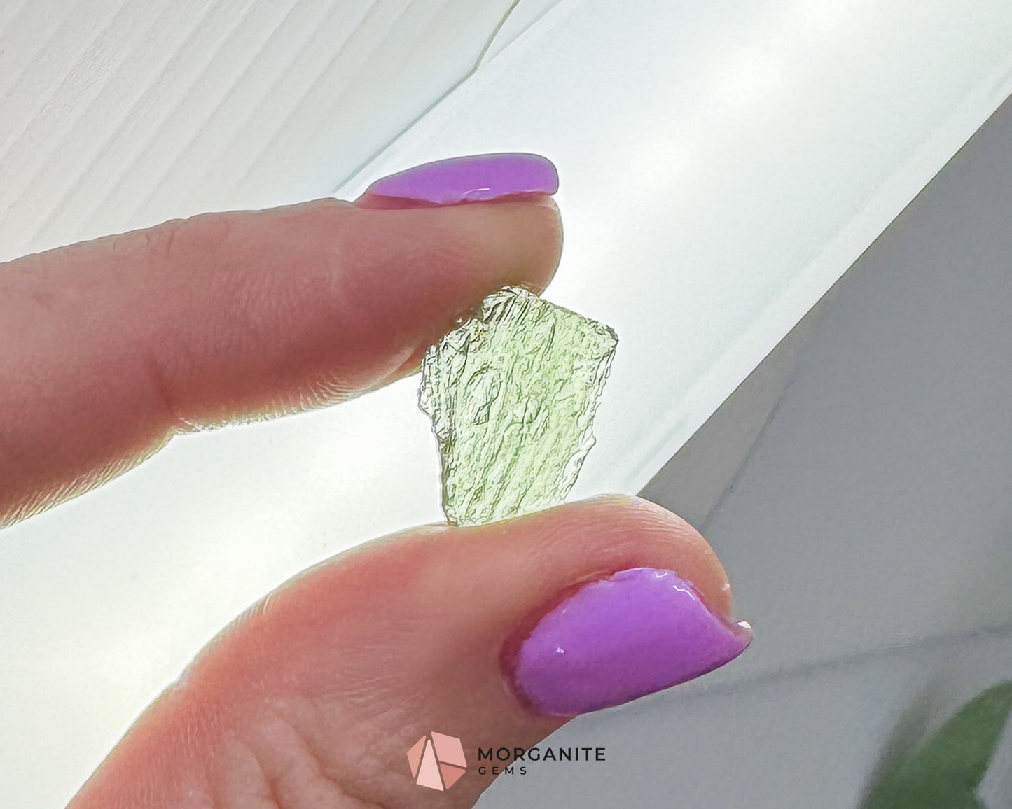 Moldavite Specimen No. 3 | Genuine Czech Tektite for Transformation Protection & Spiritual Acceleration - Metaphysical