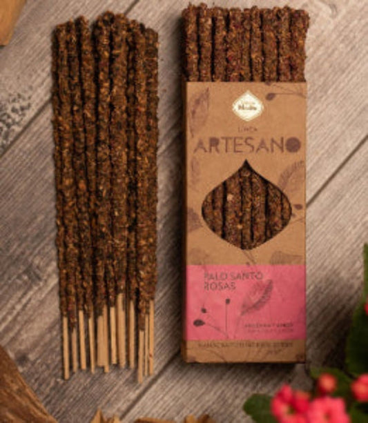 Rose Palo Santo Incense 30pk - Rose Palo Santo / 1 Box - Incense