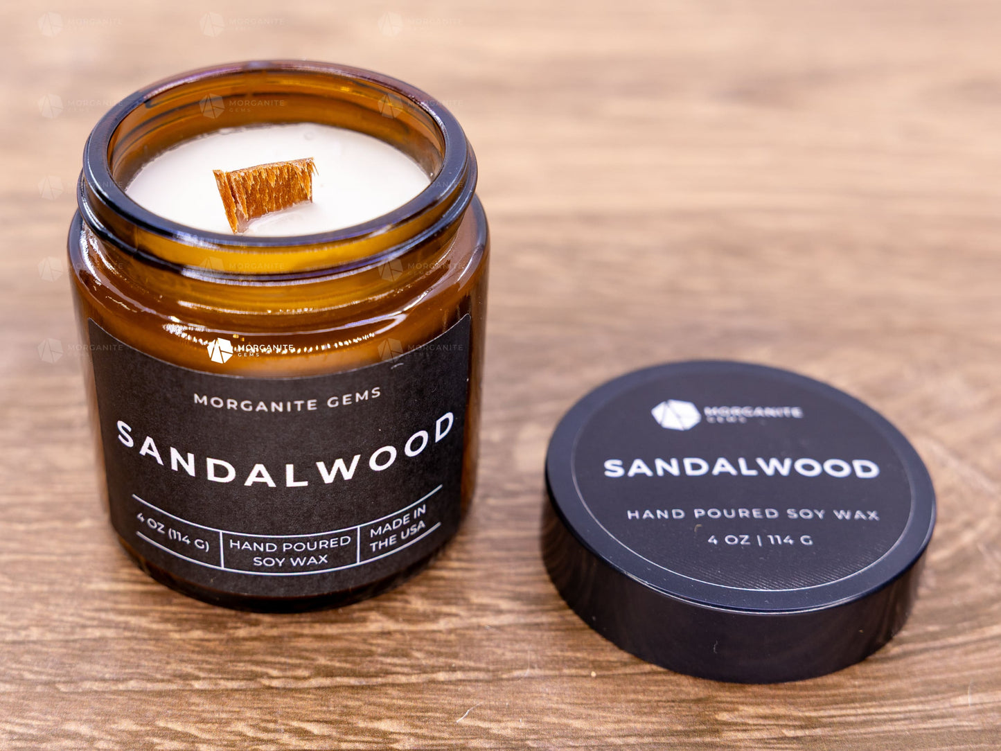 Connoisseur Luxury Candles for Men - Sandalwood - Container Candles