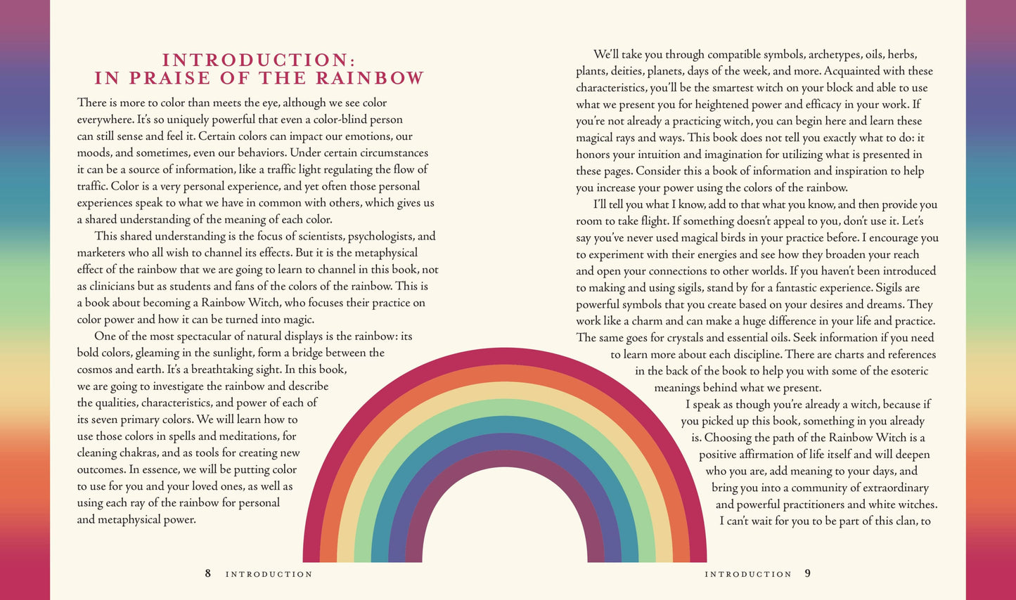 The Rainbow Witch: Secret Powers of Color-Morganite Gems