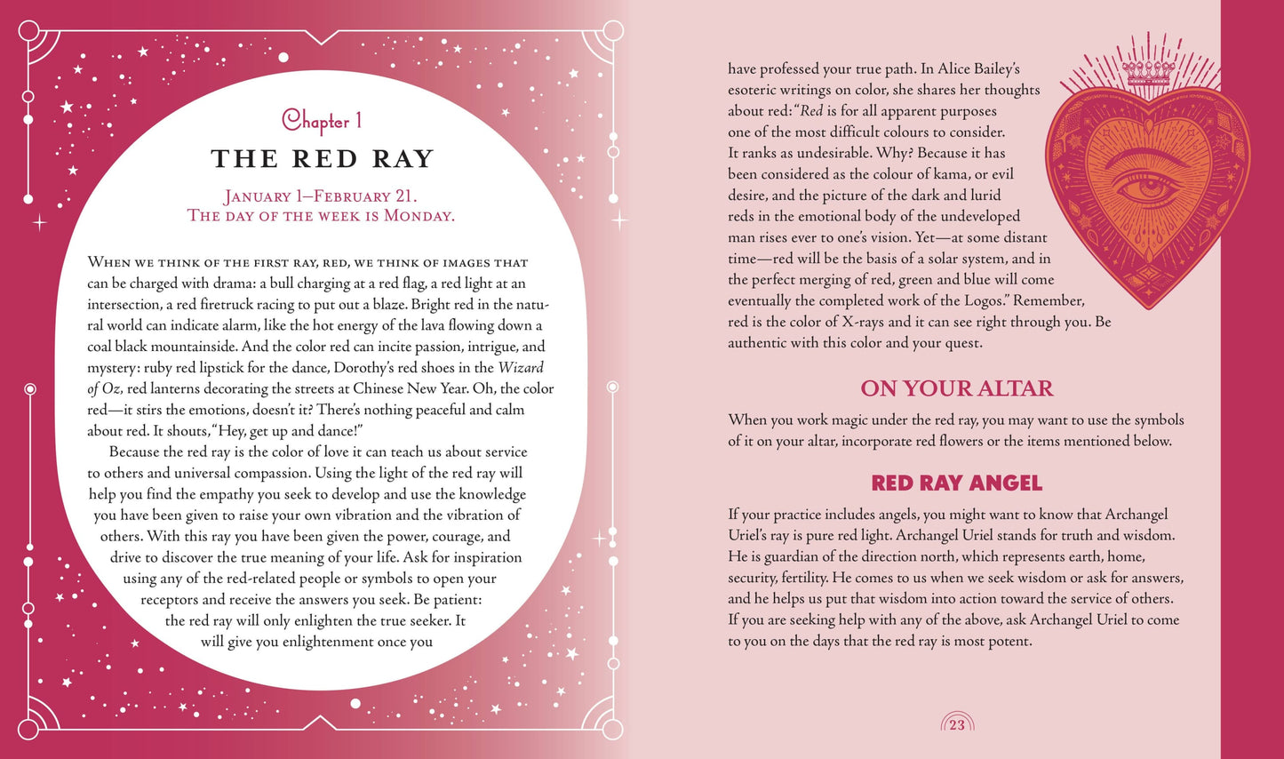 The Rainbow Witch: Secret Powers of Color-Morganite Gems
