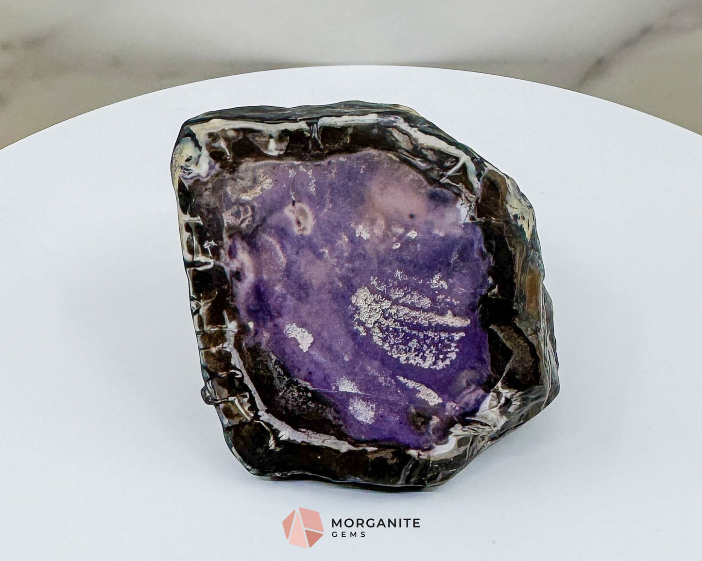 Tiffany Stone from Utah – 284g Rare Polished Mineral Specimen for Intuition Transformation & Collector Display
