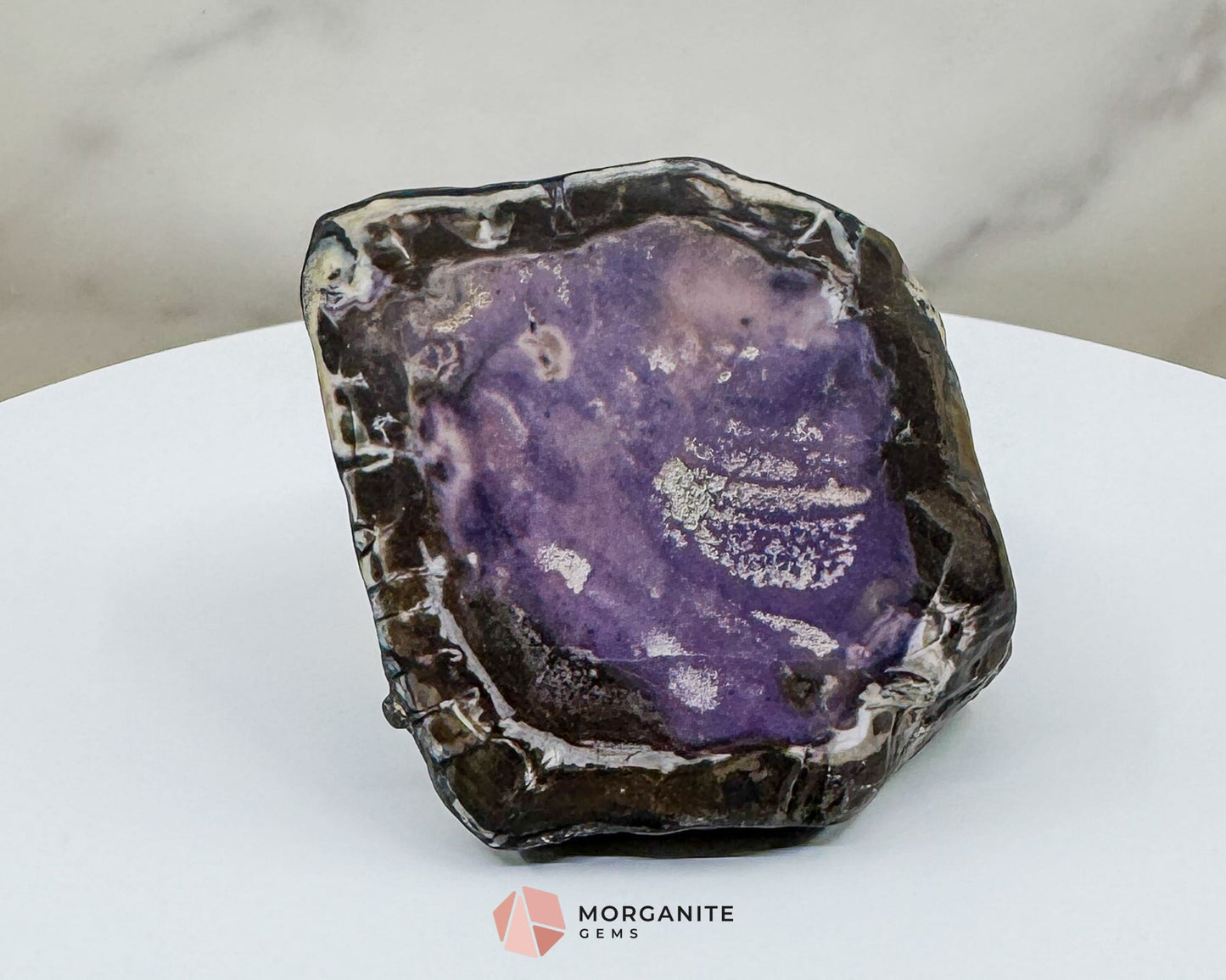Tiffany Stone from Utah – 284g Rare Polished Mineral Specimen for Intuition Transformation & Collector Display