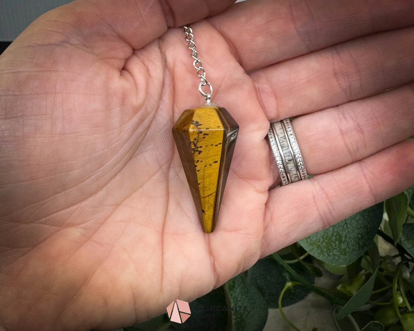 Tiger’s Eye Pendulum for Clarity Focus & Strength - Regular - Metaphysical Crystals
