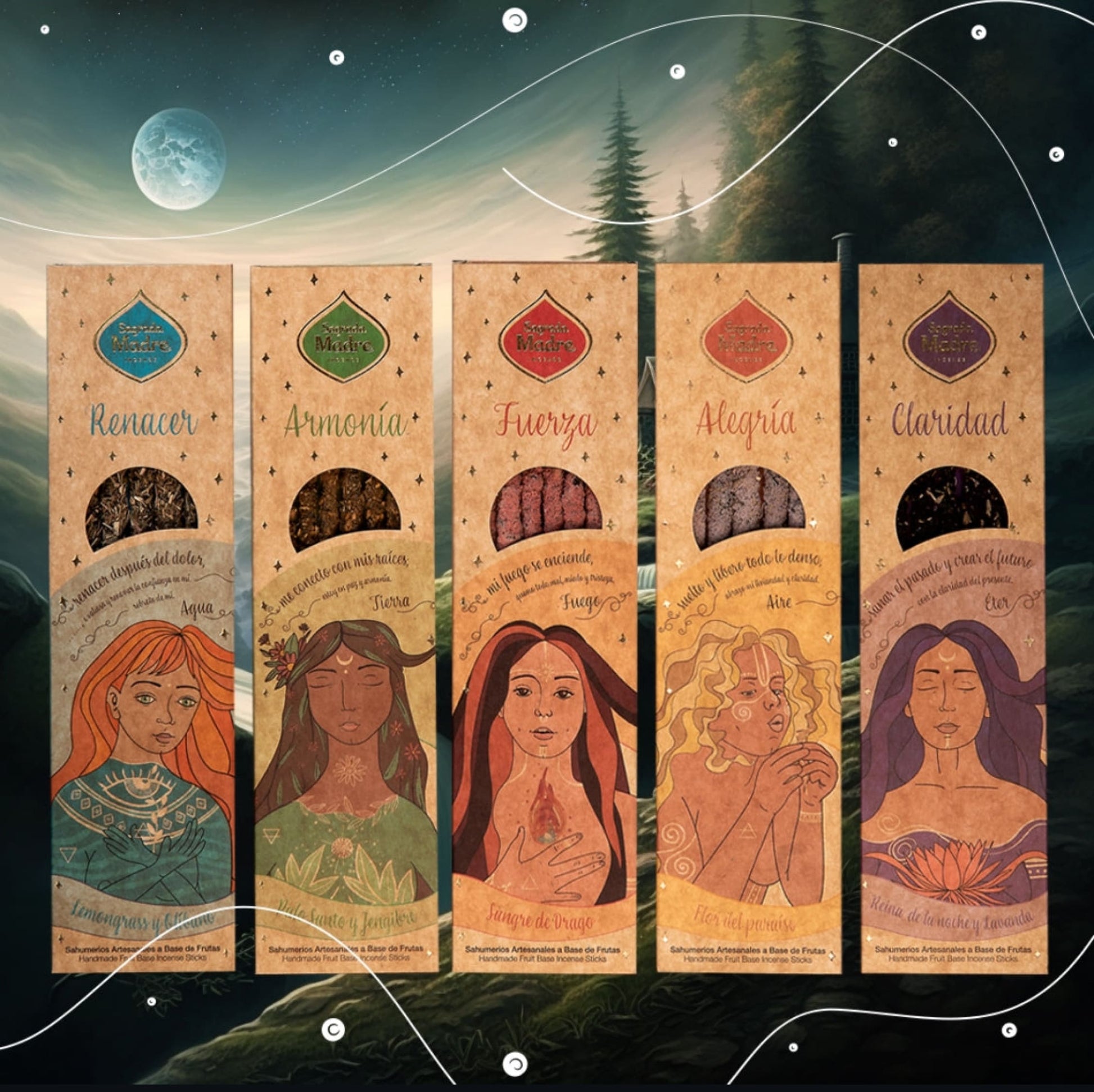 Variety Bundle Incense Sticks | 13 Boxes | Assortment - One from Each! 13 Boxes - Incense