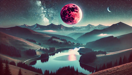 Total Lunar Eclipse March 14 2025 – Blood Moon Rituals Crystals & Transformation
