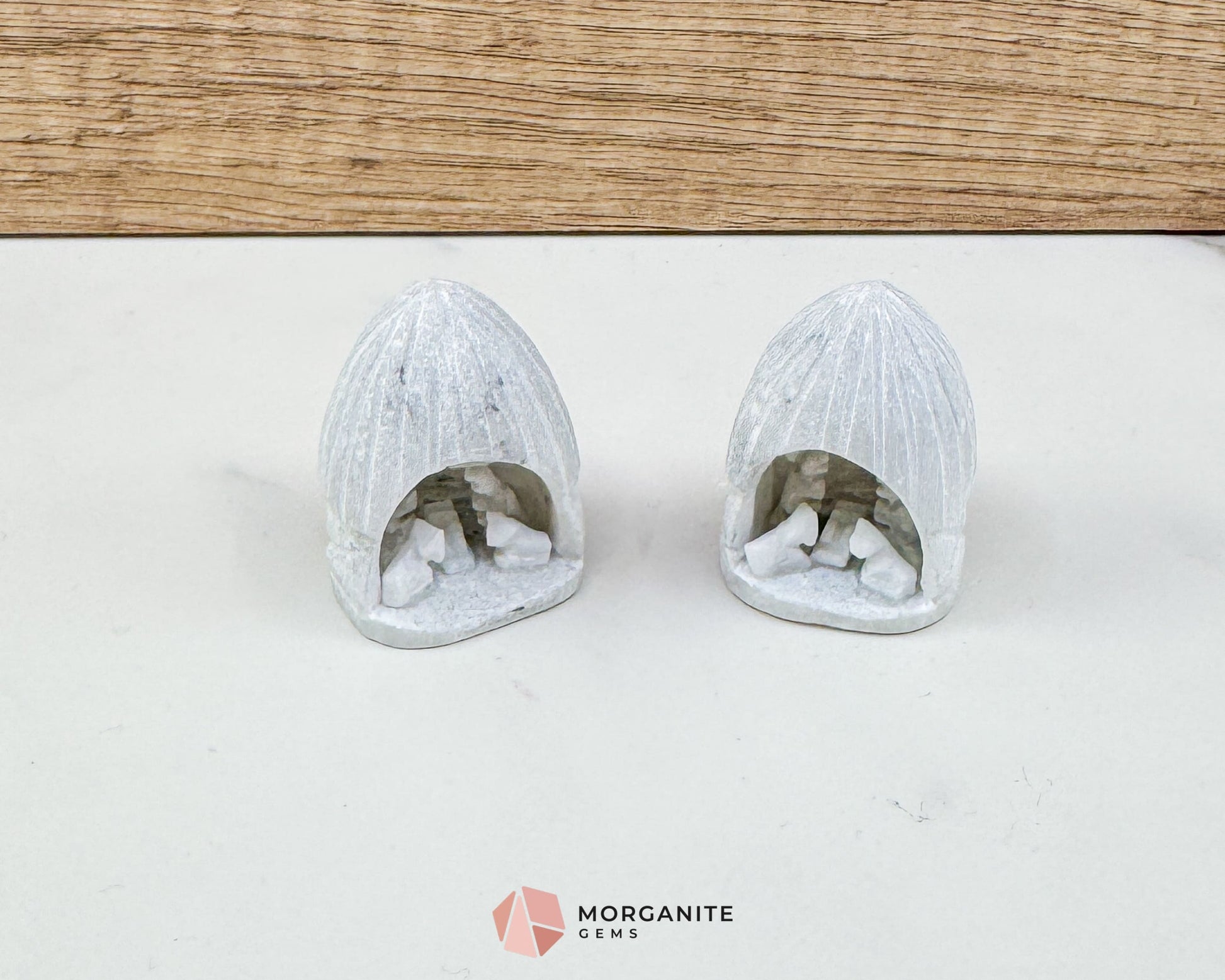 1.5’’ Alabaster Nativity Scene Egg – Hand-Carved Mini Holy Family Figurine from Peru - Home & Living