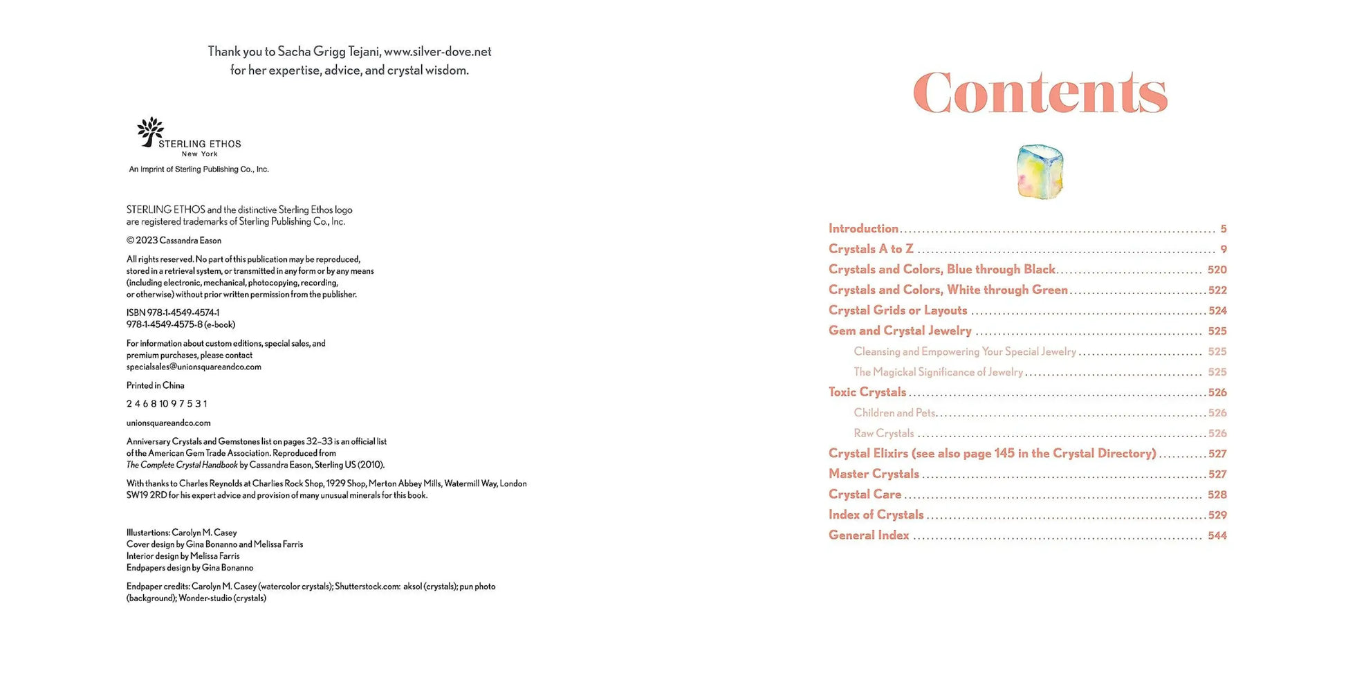 1001 Crystals by Cassandra Eason-Morganite Gems