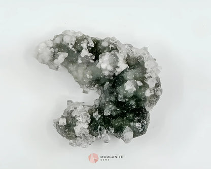 40g Apophyllite and Stilbite on Chalcedony – Natural Crystal Specimen-Morganite Gems