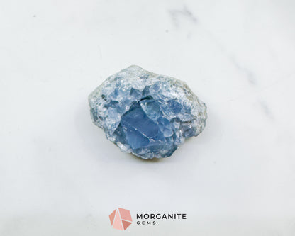 Raw Celestite Cluster No. 2 – Sky Blue Geode Specimen for High Vibration & Inner Peace
