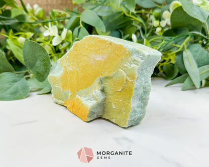 Premium 1lb 10oz Wyoming Nephrite Jade Specimen – 5.4" "Green Gold" Rough – Collector Grade Heart Chakra Stone for Prosperity & Vitality