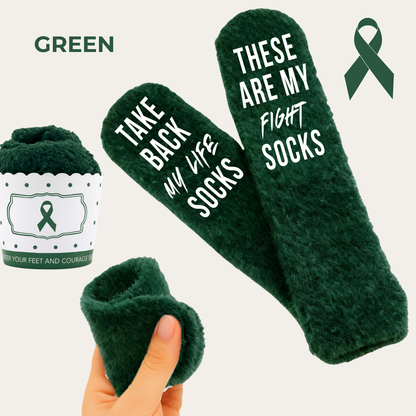 Cancer Support Sock Cupcakes – Awareness Socks in Gift-Ready Cupcake