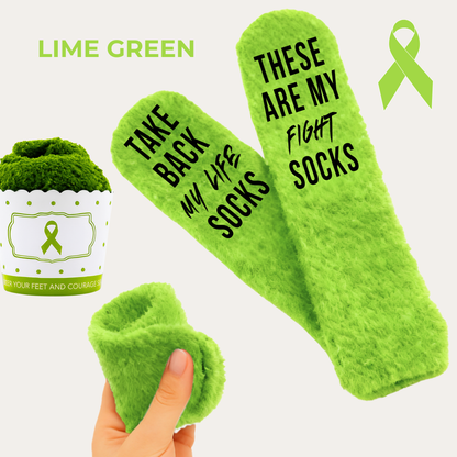 Cancer Support Sock Cupcakes – Awareness Socks in Gift-Ready Cupcake