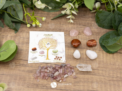 Crystal Grid Set for Attracting a Soulmate