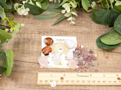 Crystal Grid Set for Attracting a Soulmate