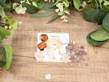 Crystal Grid Set for Attracting a Soulmate