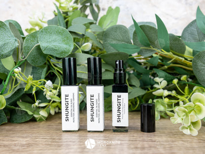 Shungite Infused Essential Oil Roll-On and Shungite Spray