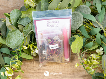 Mini Spell Kits – Crystal-Infused Ritual Kits for Intention Setting, Healing & Magic | Witchy Gifts for Beginners & Practitioners