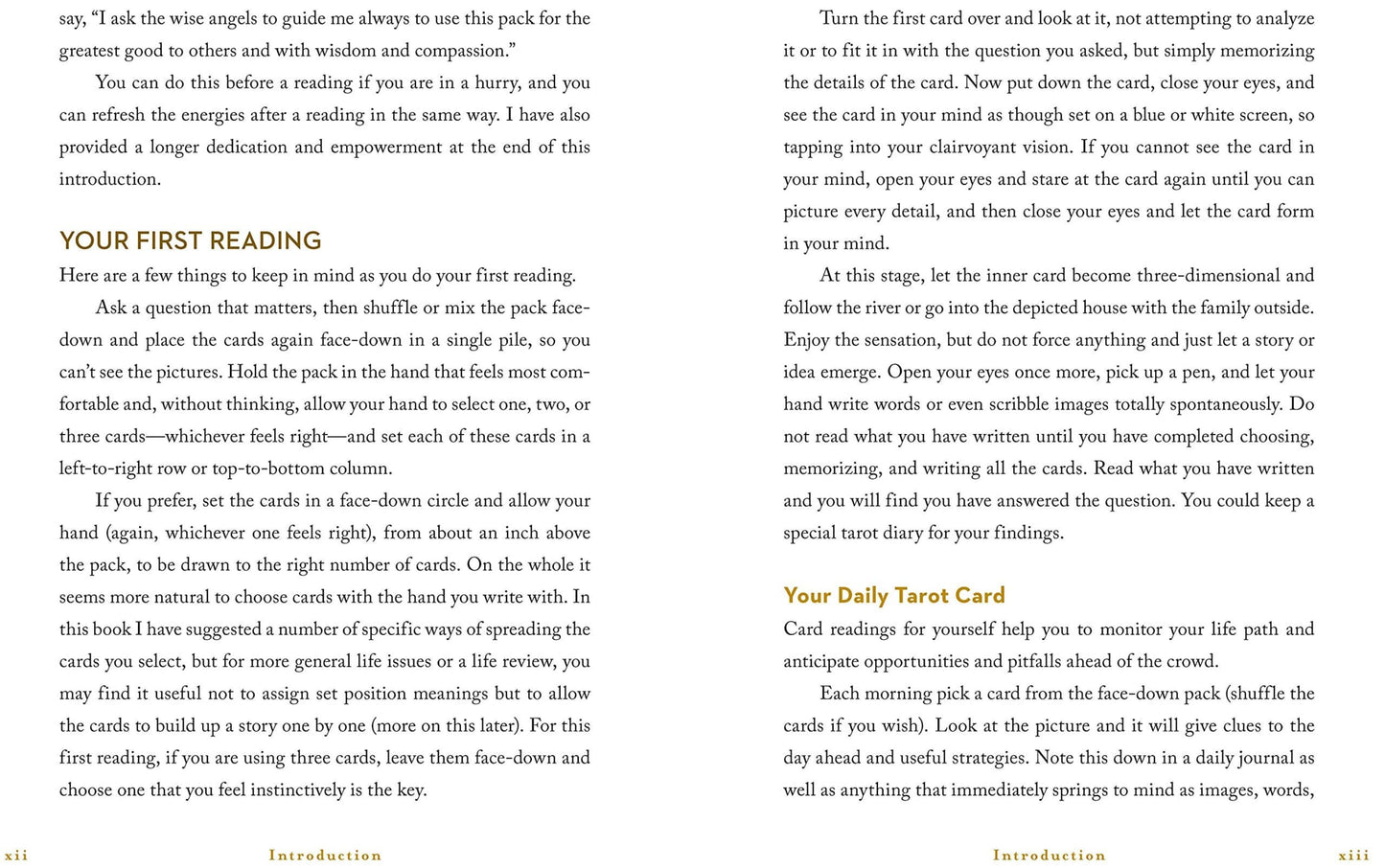 A Little Bit of Tarot by Cassandra Eason-Morganite Gems