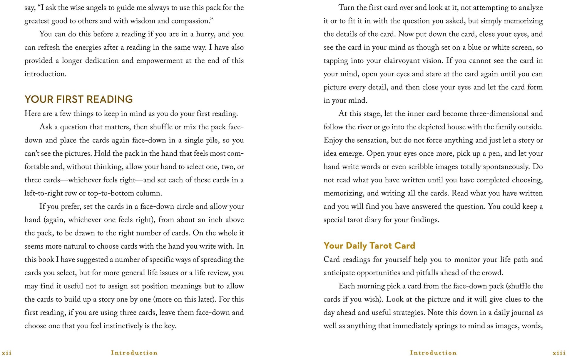 A Little Bit of Tarot by Cassandra Eason-Morganite Gems