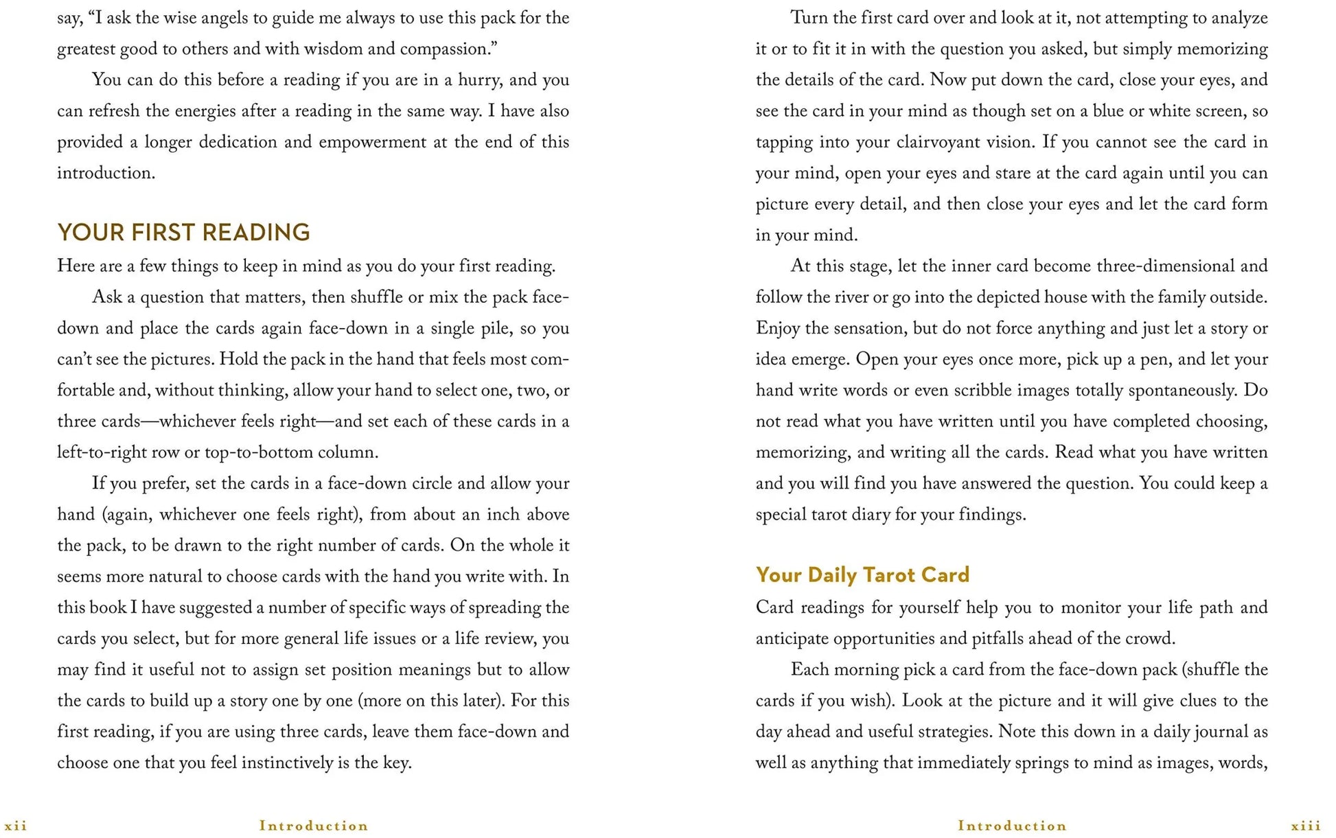 A Little Bit of Tarot by Cassandra Eason-Morganite Gems