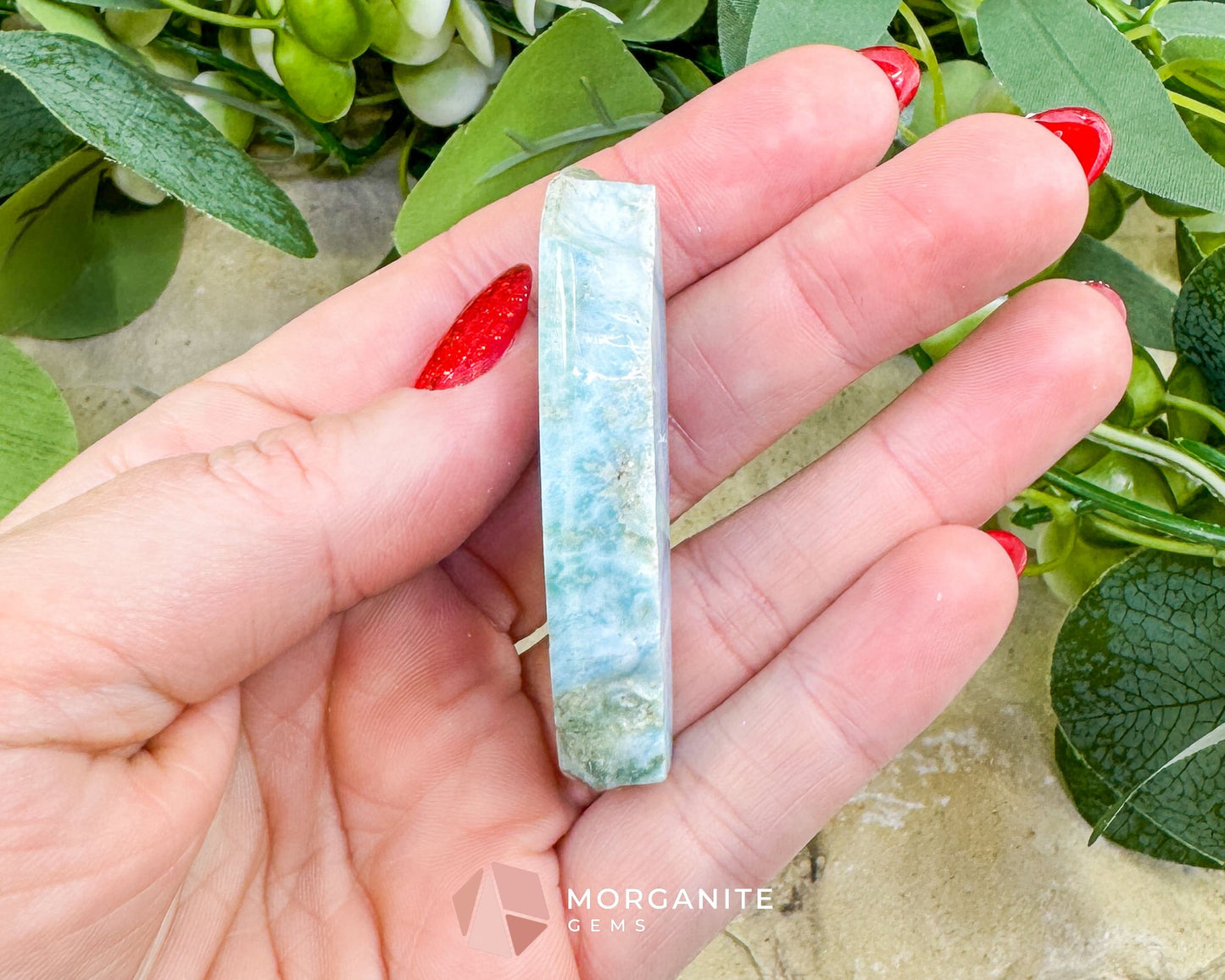 AAA+ Larimar Freeform No. 10 (29g) - Rare Pure Blue ’Stone of Atlantis’ - High-Quality Specimen - Metaphysical Crystals