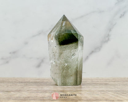 AAA Quality Garden Quartz Tower – Lodolite Crystal for Manifestation & Spiritual Growth No. 5 - Metaphysical Crystals