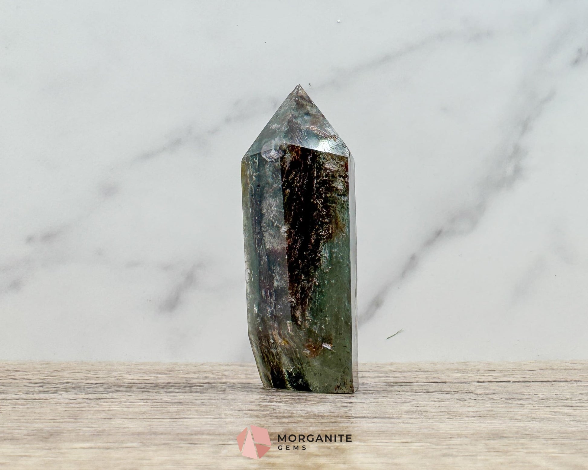 AAA Quality Garden Quartz Tower – Lodolite Crystal for Manifestation & Spiritual Growth No. 6 - Metaphysical Crystals