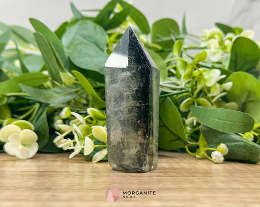 AAA Quality Garden Quartz Tower – Lodolite Crystal for Manifestation & Spiritual Growth No. 1 - Metaphysical Crystals