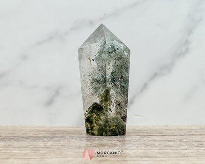 AAA Quality Garden Quartz Tower – Lodolite Crystal for Manifestation & Spiritual Growth No. 4 - Metaphysical Crystals