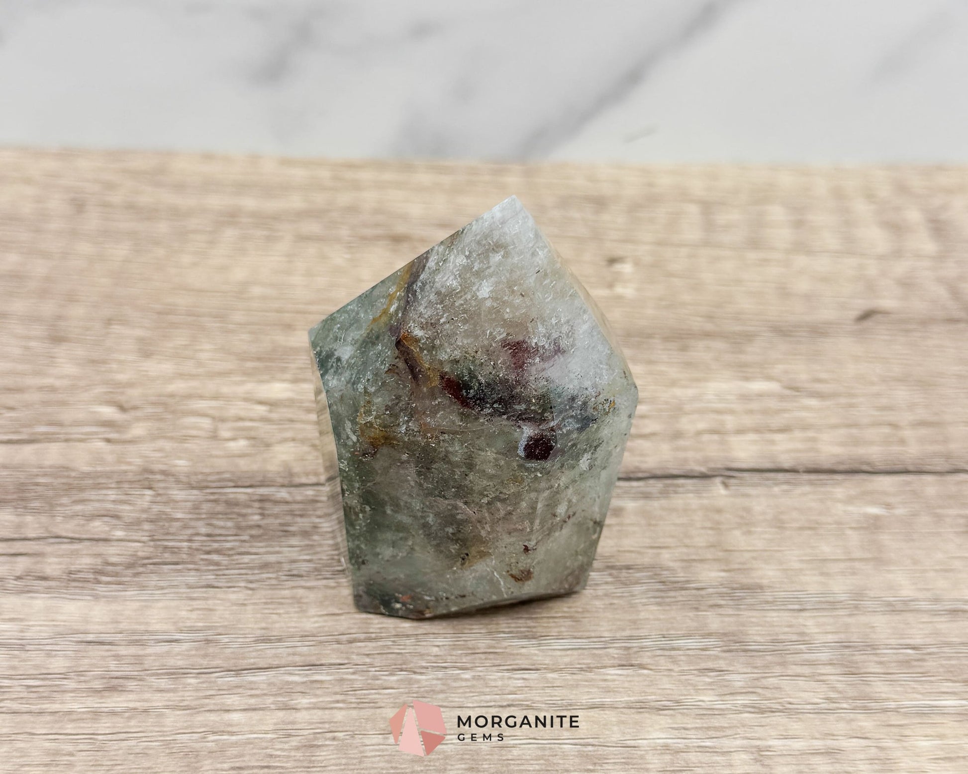 AAA Quality Garden Quartz Tower – Lodolite Crystal for Manifestation & Spiritual Growth No. 2 - Metaphysical Crystals