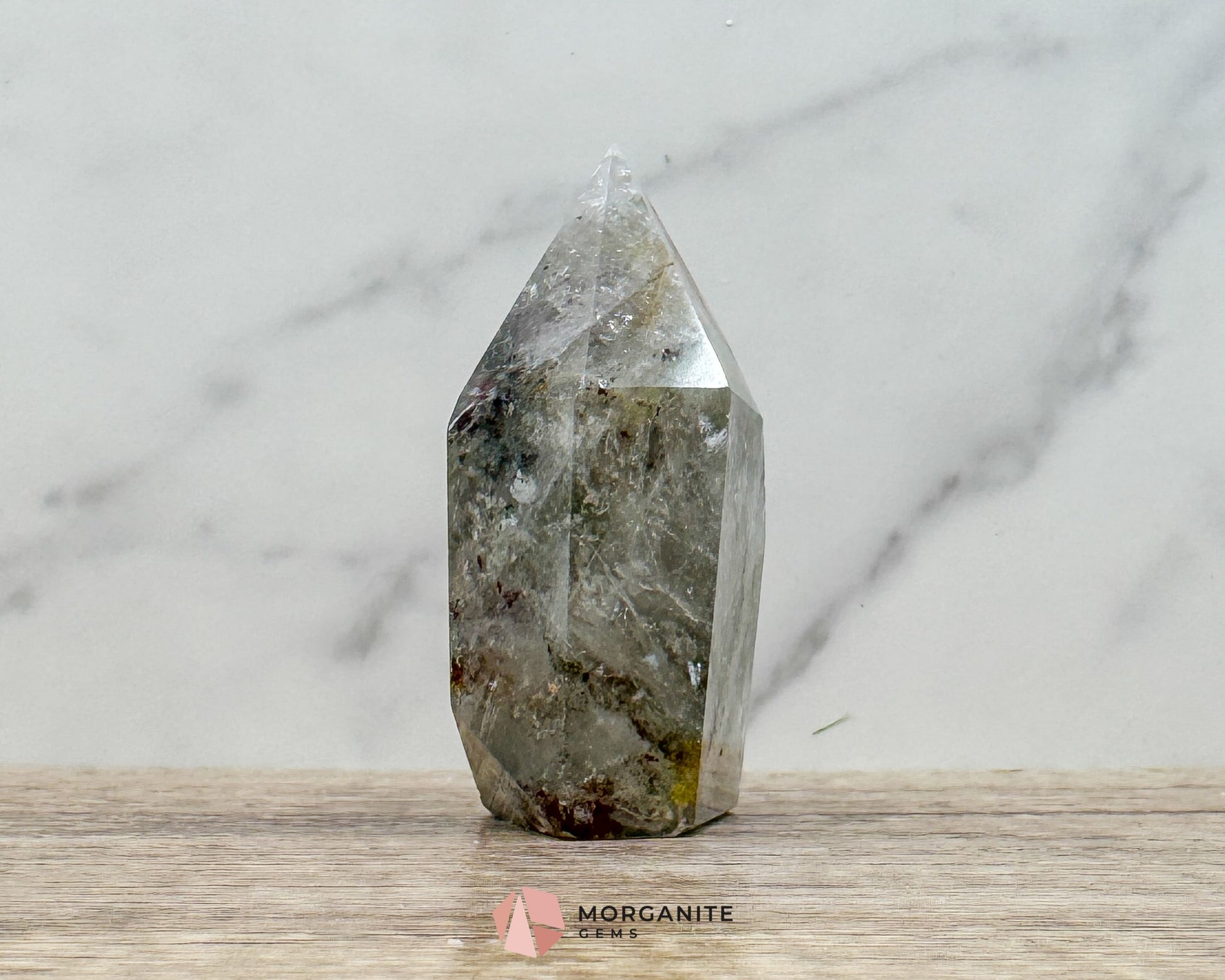 AAA Quality Garden Quartz Tower – Lodolite Crystal for Manifestation & Spiritual Growth No. 2 - Metaphysical Crystals