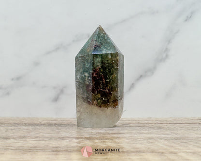 AAA Quality Garden Quartz Tower – Lodolite Crystal for Manifestation & Spiritual Growth No. 3 - Metaphysical Crystals