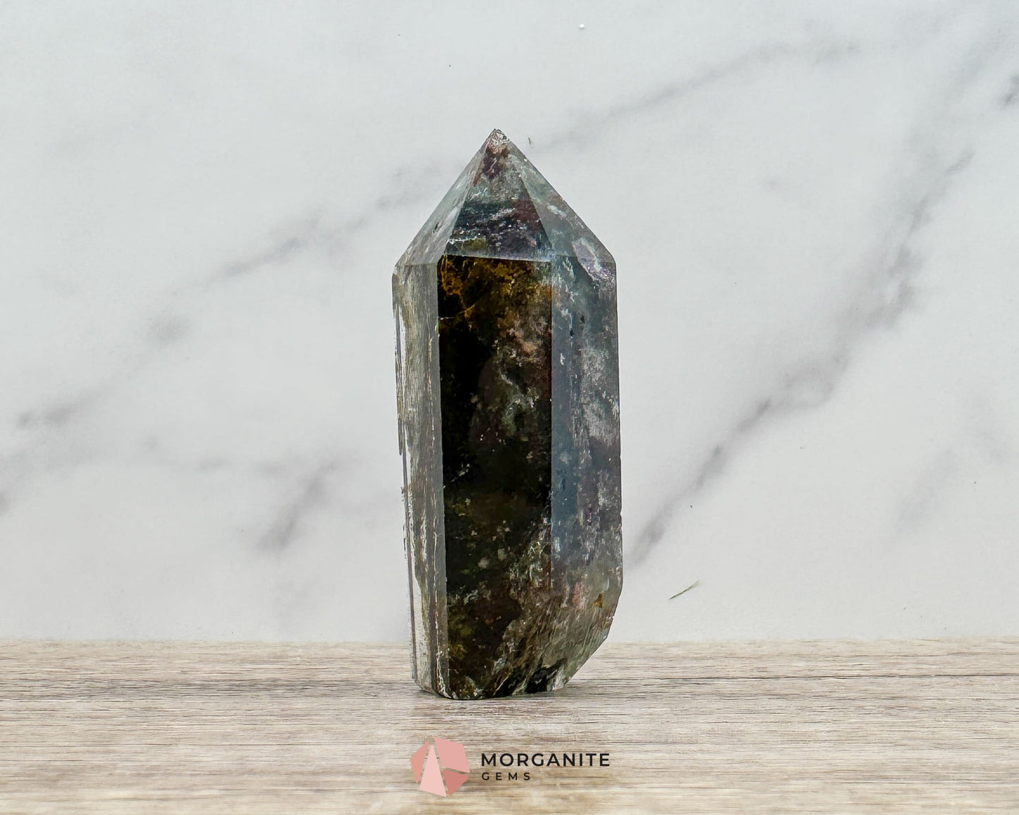 AAA Quality Garden Quartz Tower – Lodolite Crystal for Manifestation & Spiritual Growth No. 6 - Metaphysical Crystals