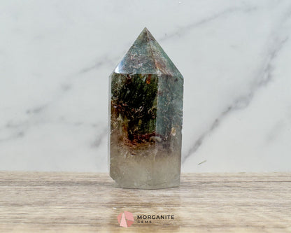 AAA Quality Garden Quartz Tower – Lodolite Crystal for Manifestation & Spiritual Growth No. 3 - Metaphysical Crystals